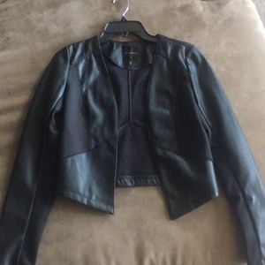 Dynamite leather blazer